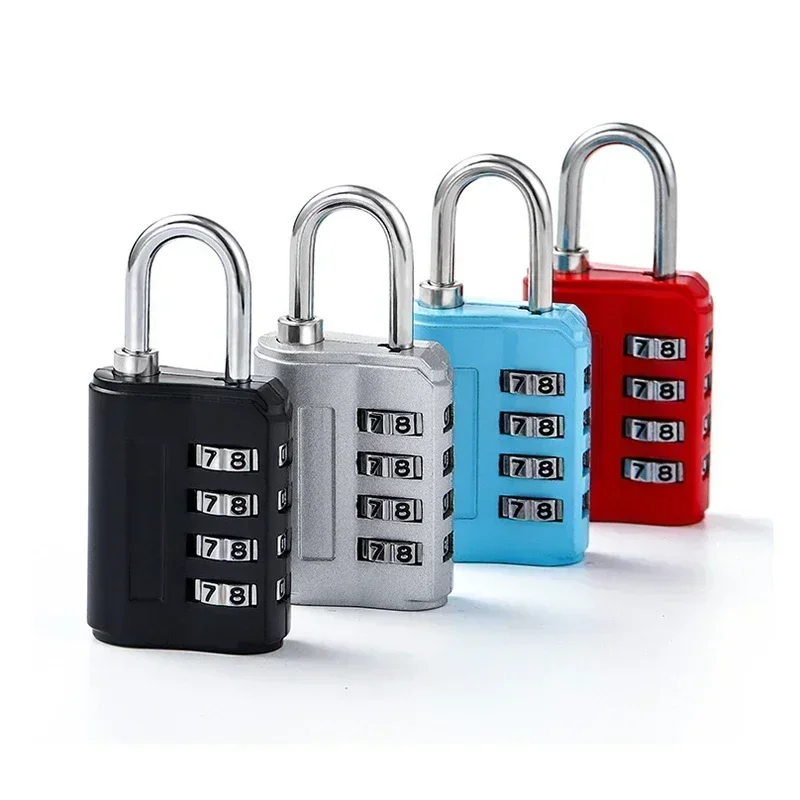 

Colorful Password Padlock Luggage Bag Password Lock Gym Anti-theft Mini Digital Mechanical Password Padlock