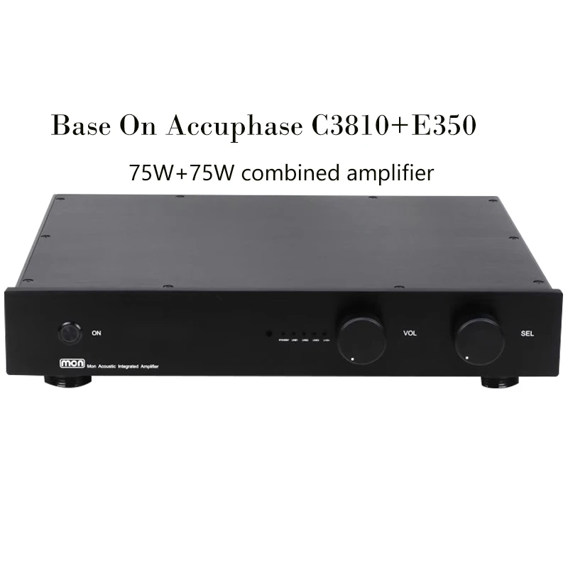 AIYIMA SMSL на основе цепи Accuphase E350 чистый постовой усилитель + C3850 предусилитель 75 Вт 2 0