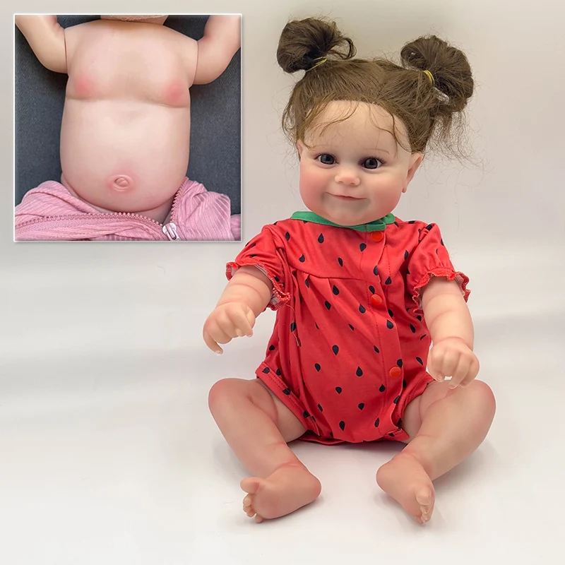 NPK 50 см Мэдди реборн малыш новорожденный кукла принцесса девочка Реалистичная