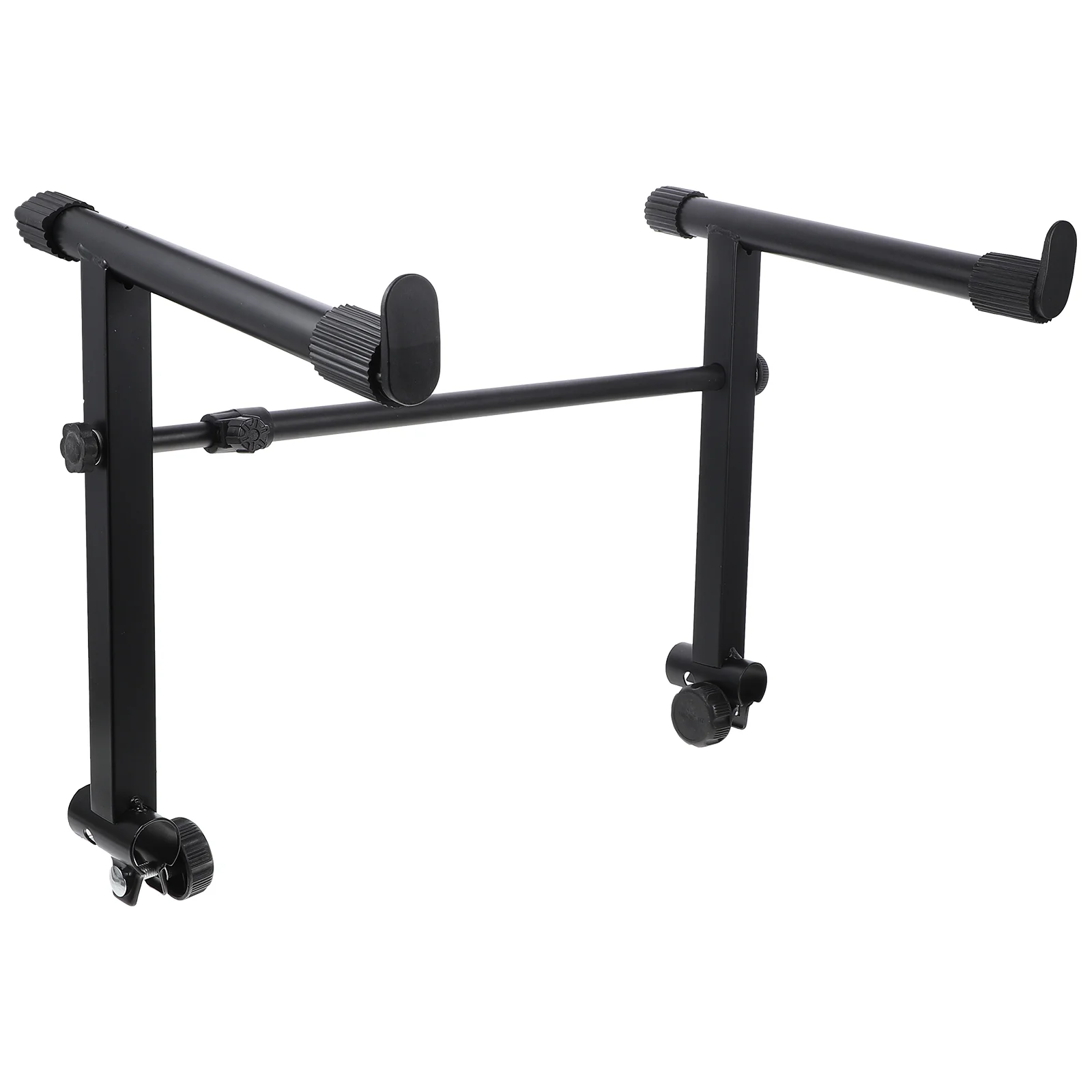 

Stand Keyboard Piano Electronic Racktier Universal Holder Adjustable Double Stool Drum Bracket Table Folding Portable Z Duty