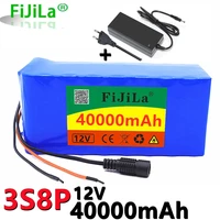 3s8p 18650 battery pack large capacity 12v 40ah 18650 lithium battery protection board 12v 40000mah for inverter miner lightbms