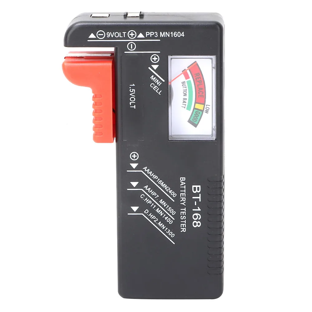 

BT-168 Digital Battery Capacity Volt Tester for 1.5V AA AAA 9V Battery Battery Tester