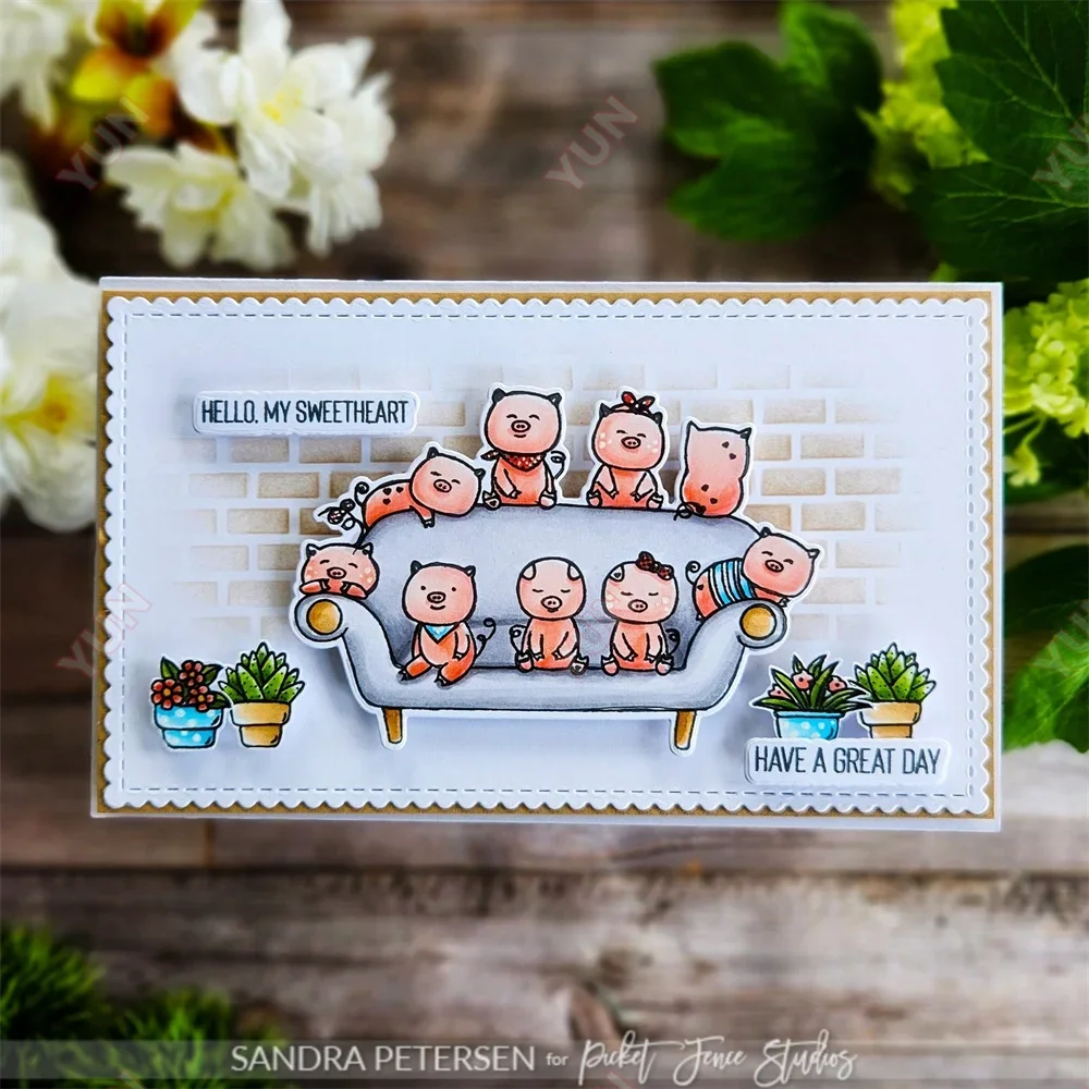 Добро пожаловать в домашний трафарет для кирпича и ступы металлические Вырубные