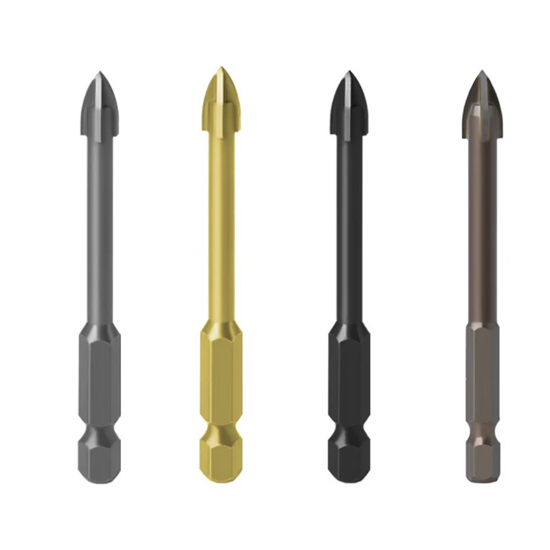 

Efficient Universal 5pcs/set Drilling Tool Cemented Carbide Drill Bit Ceramic Brick Wall Hole Opening Power Tools Accessories