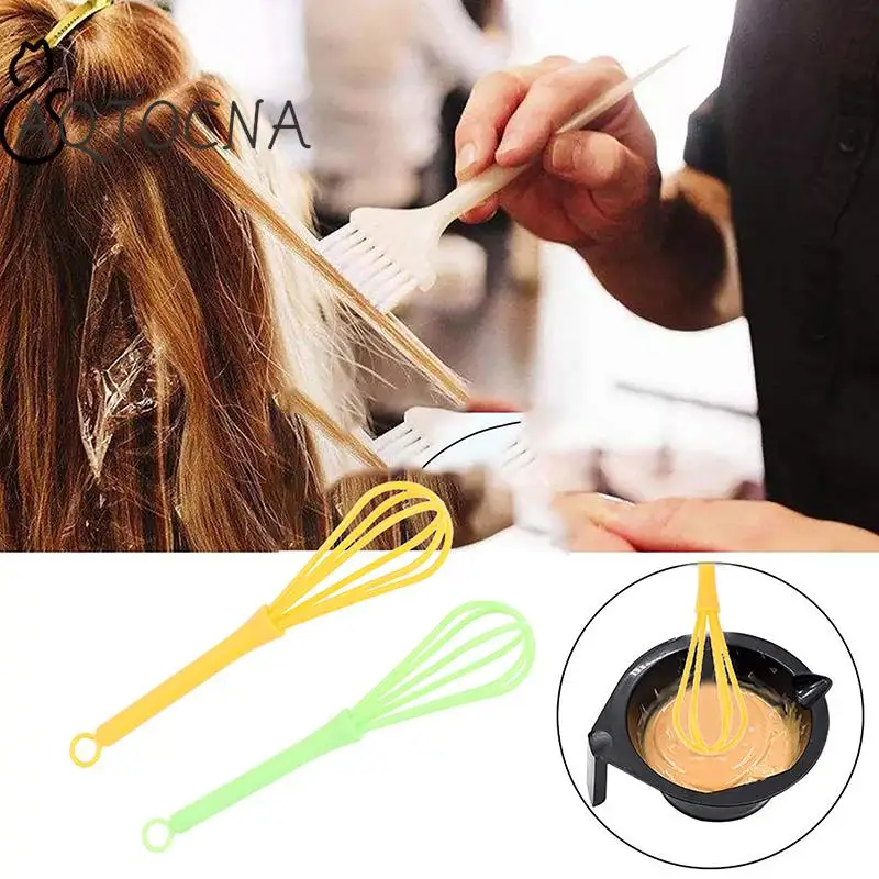 

1 шт. салонный крем-краска для парикмахерской, венчик, салонный пластиковый мешалка для краски, инструменты для укладки волос, аксессуары, кухонный венчик, инструмент