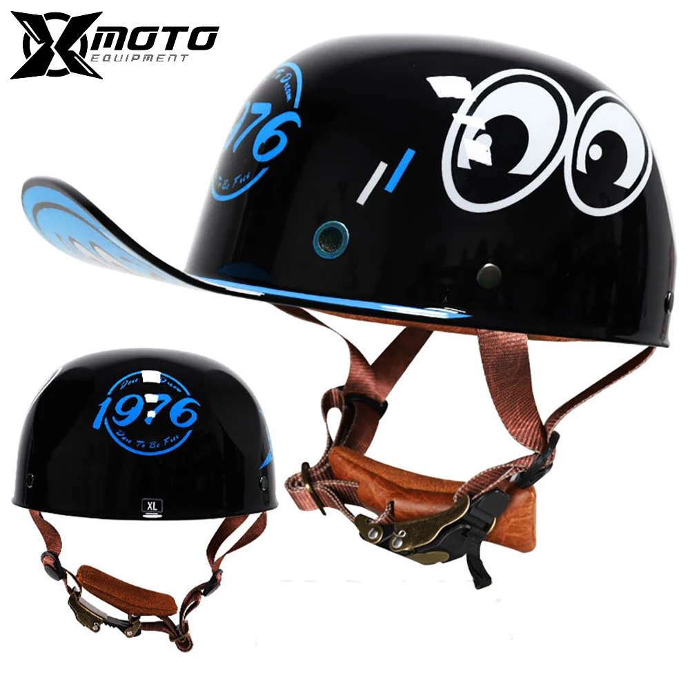 

Half Face Retro Motobike Riding Helmets Cycling Equipment Casco Moto Electric Motorcycle Helmet Capacetes De Moto