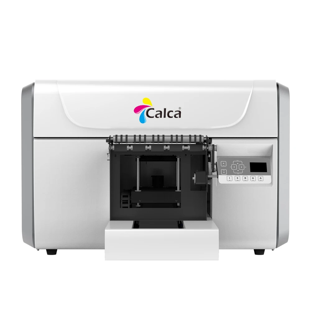

CALCA Digital A3 LED UV Roll Printer with I3200 Print Head Industry UV Printer for Flat Objects T-shirt Phone Case Metal Glass