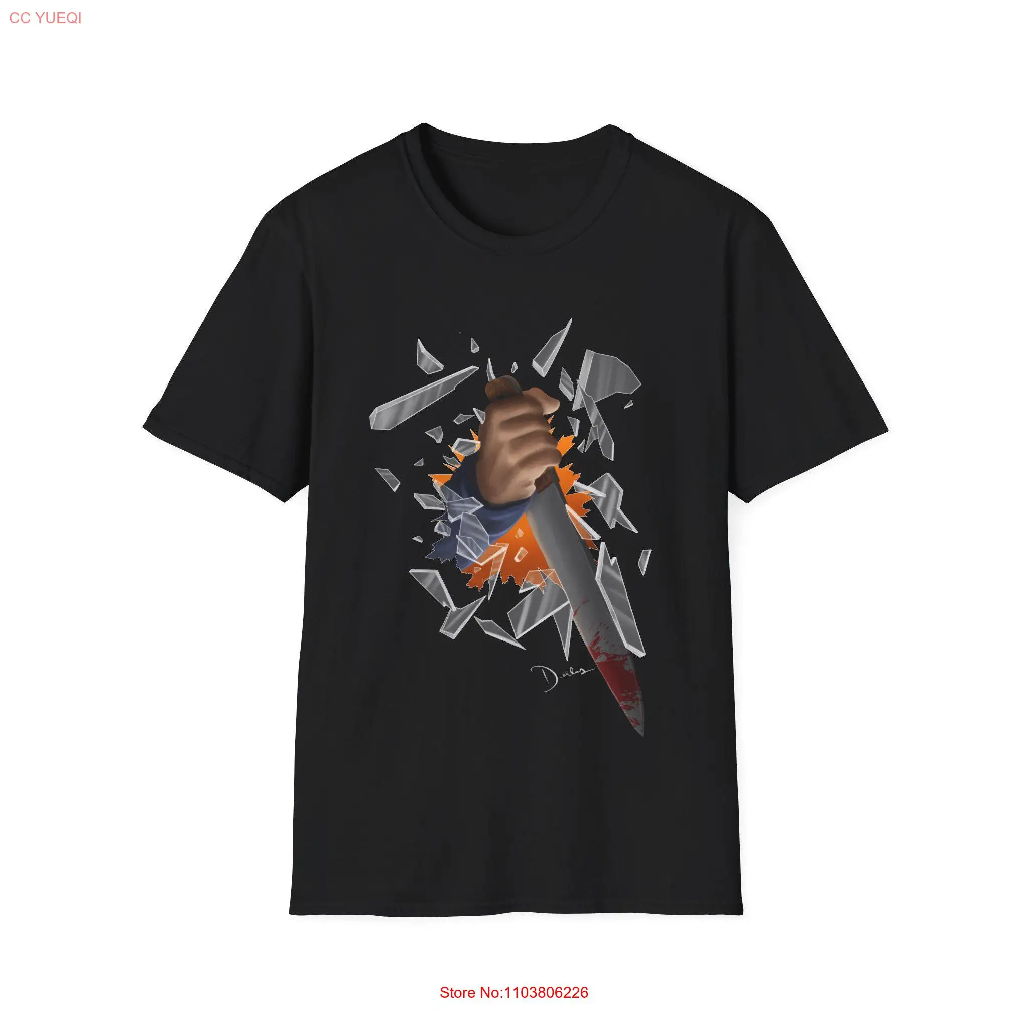 Micheal Myers Halloween T Shirt Kills long or short sleeves
