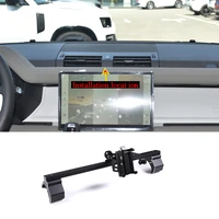 for land rover defender 90 110 2020 2023 car center console multifunction panel phone holder navigation bracket car accessories