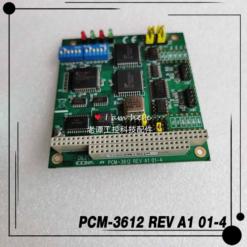 PCM-3612 REV A1 01-4 для карты сбора данных Advantech PC104 Коммуникационная карта