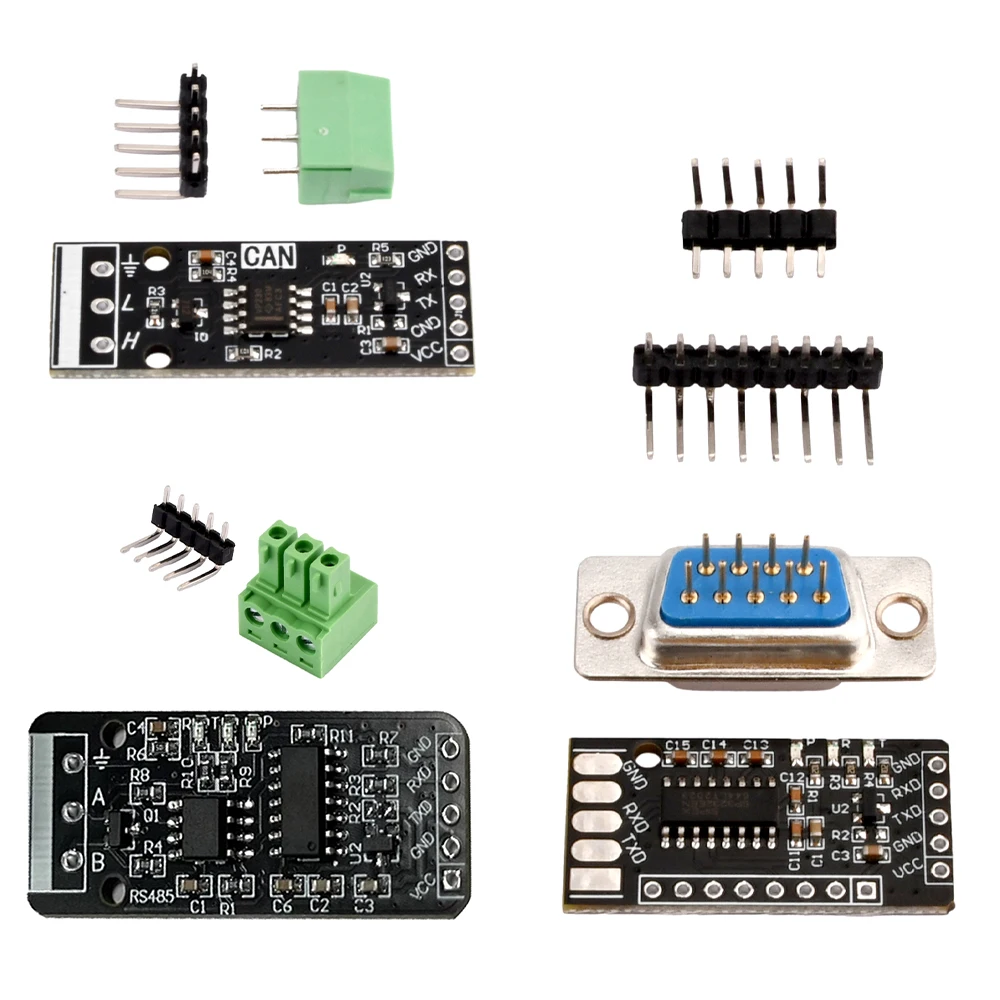 

RS232 RS485 CAN to TTL communication module Serial port module CAN module