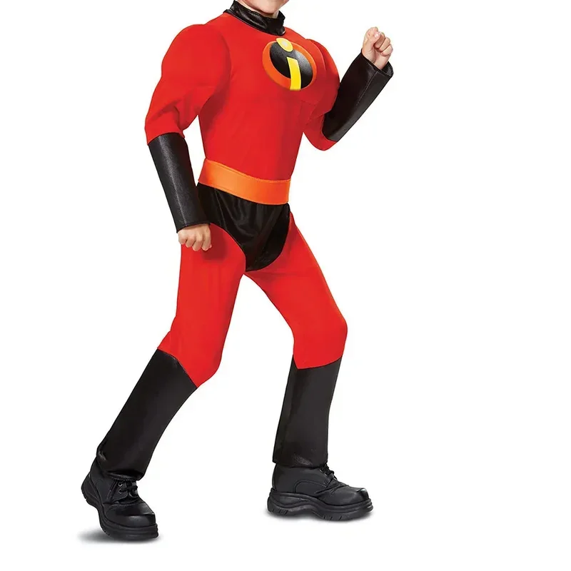 Мистер Миссис Суперсемейка Косплей Elastigirl Халк Паук Семейный костюм для взрослых