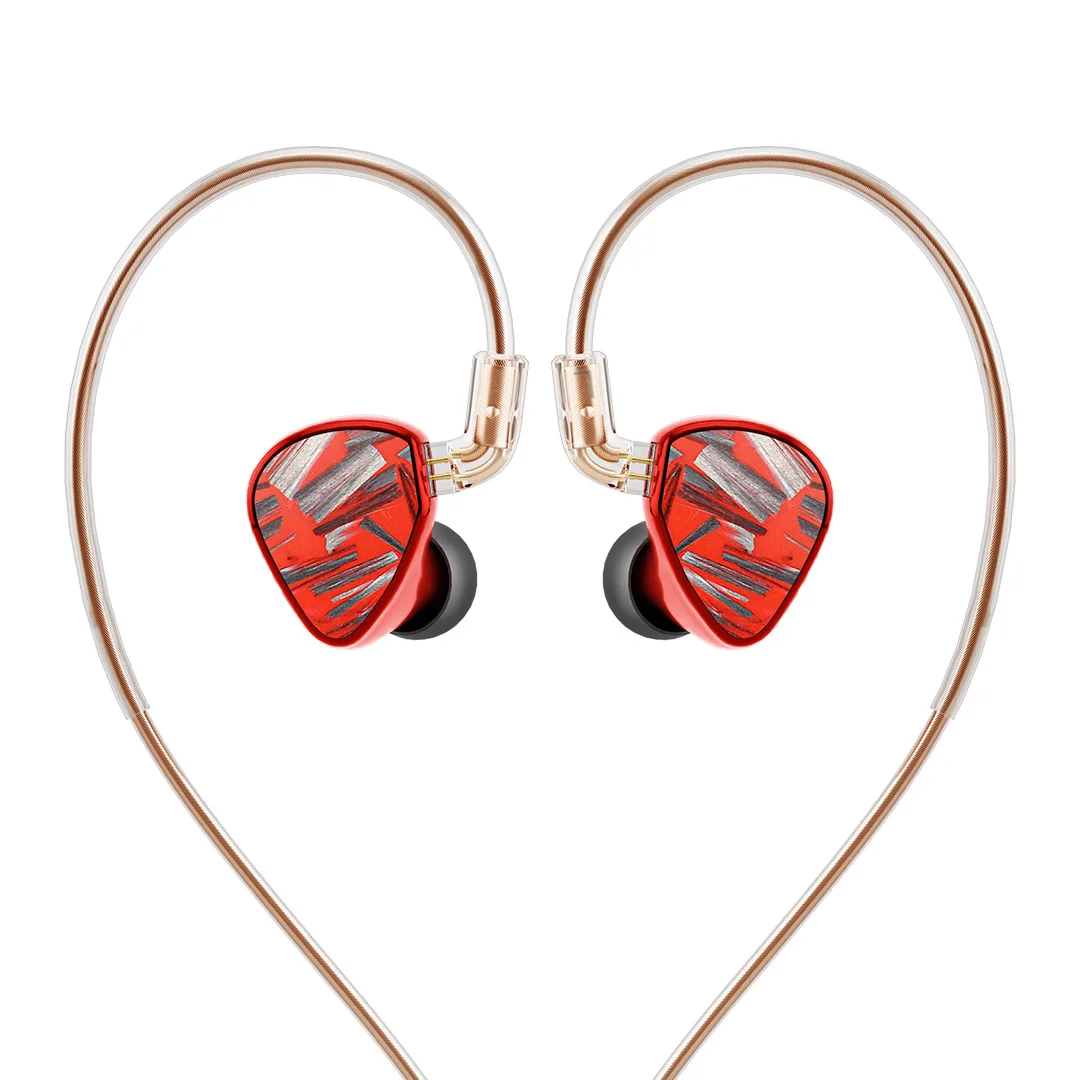 

Shuoer EJ07M HBB Kinda Lava Hybrid 10mm Carbon Nanotube DD+Dual Sonion 2389 BA Drivers+Quad Sonion EST Drivers In-Ear Earphones