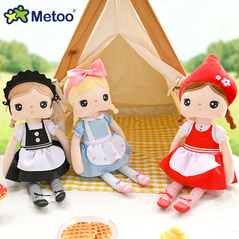 

2023 New Metoo Sweetheart Angela Doll Stuffed Animals Kids Soft Toys for Girls Children Gift Kawaii Toys