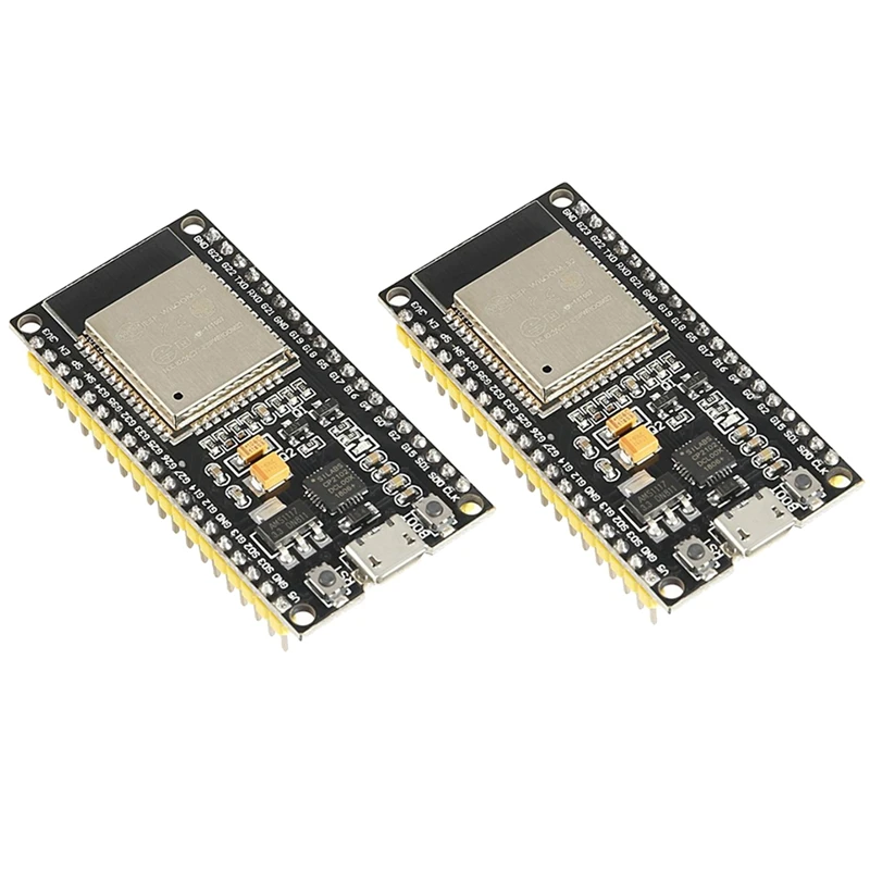 

Goouuu-ESP32 Development Board Wireless Wifi+Bluetooth-Compatible 32 Power Management Module 2Pcs