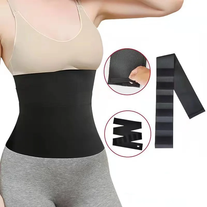 

Snatch Me Up Bandage Wrap Waist Trainer Shaperwear Belt Women Slimming Tummy Belt Corset Top Stretch Bands Cincher Body Shaper