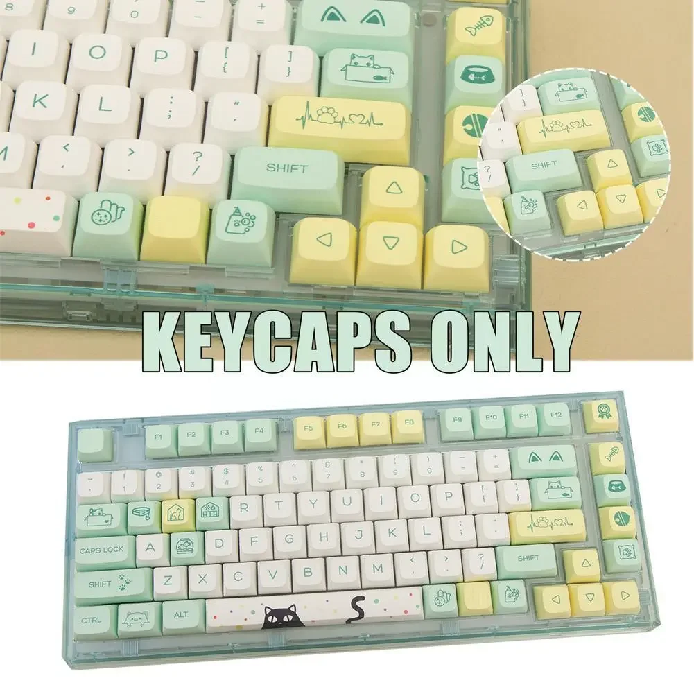 

Клавиатура «лапка» «сделай сам» со звездами, колпачки клавиш 131 клавиш «сделай сам», персонализированные колпачки клавиш для 64 68 87 84 104 98 игр, механическая