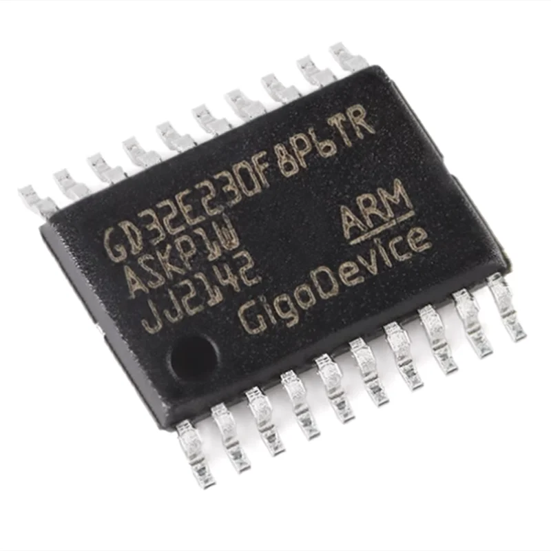 

10 шт. оригинал, GD32E230F8P6TR TSOP-20 ARM, 32-битный микроконтроллер-MC