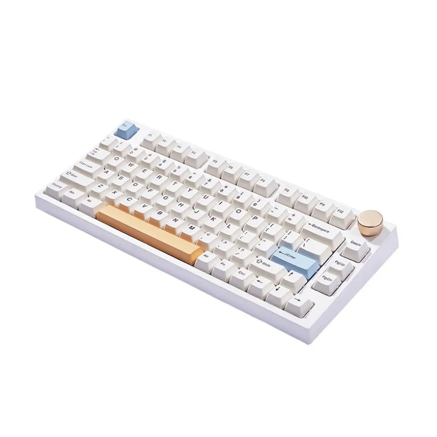 Клавиатура Механическая Keydous NJ80 bluetooth 2 4 75% ГГц три режима с прокладкой