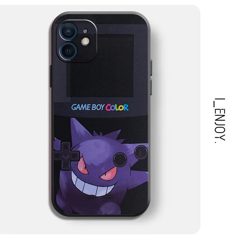 pokemon game phone case for iphone 11 12 pro max 8 plus xs xr xs max 13 pro 7 8 6s cute cartoon color hot silicone case gift free global shipping