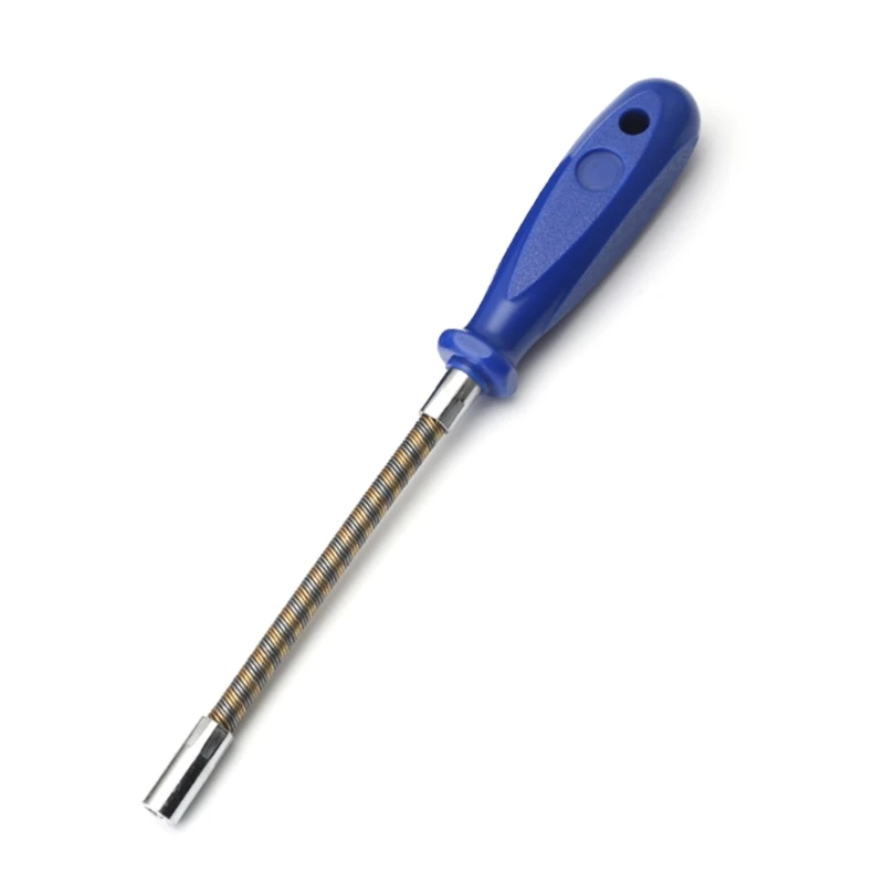 

Socket Screwdriver Hexagon Non-slip Flexible Shaft For Screws Fixing Fastening Steel Screwdriver Repairing Hand Tools