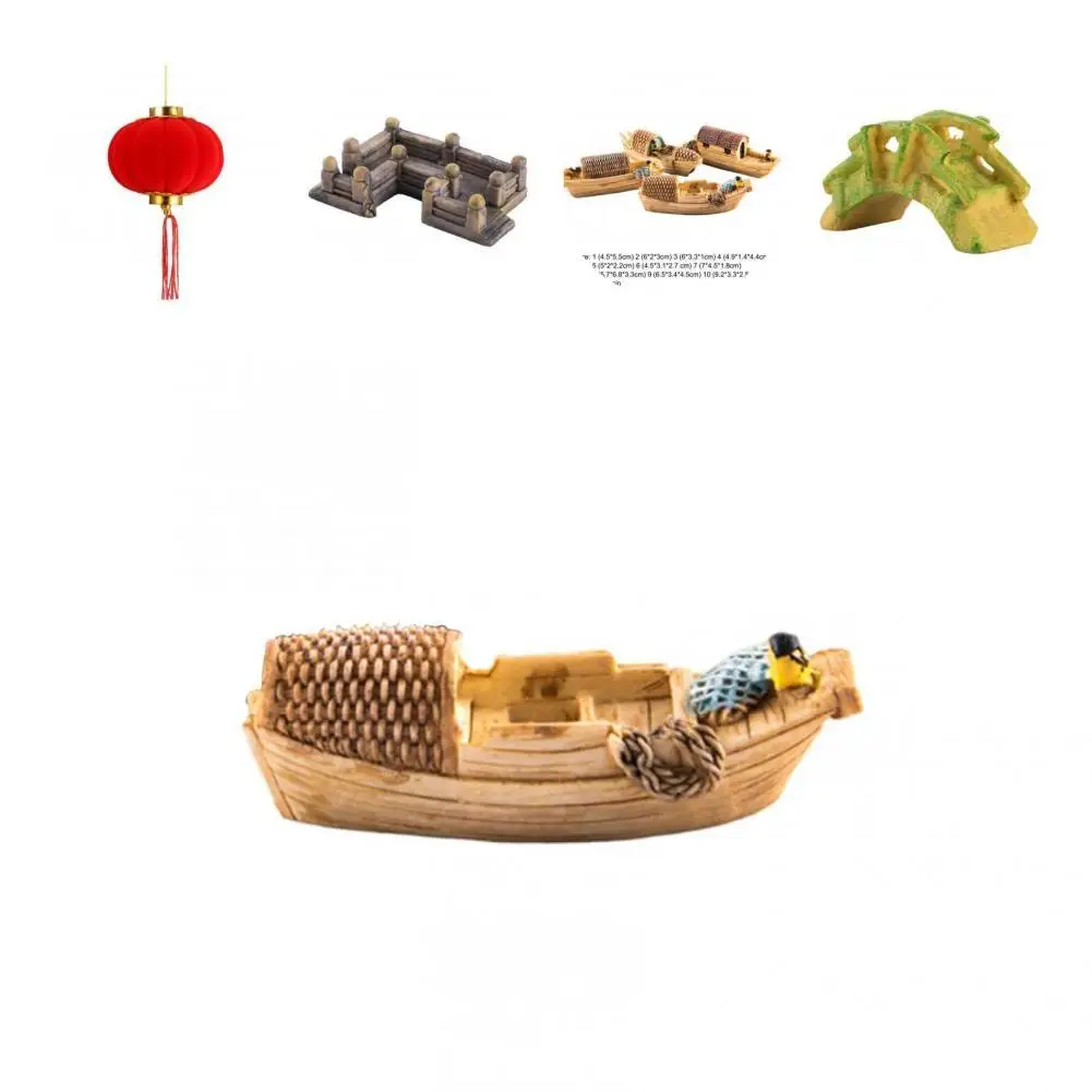 

Landscaping Figurine Useful Multiple Styles Hand-crafted for Home Landscaping Ornament Miniature Landscaping