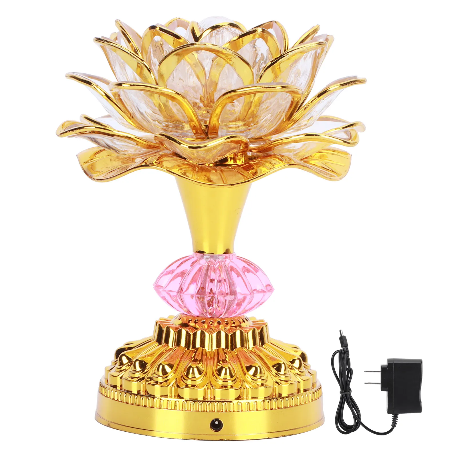 

LED Buddhist Lamp 7 Color Changing Temple Light Buddhist Supplies Decor US 100‑240V
