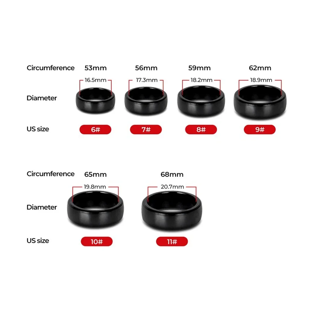 Для Tesla Model 3 Y Смарт-брелок для ключей Аксессуары NFC Керамическое кольцо Замена