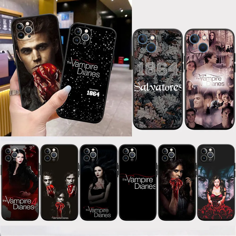 Дневники вампира чехол для Xiaomi Mi POCO M6 F5 F6 X6 C65 C55 C51 C50 Redmi Note 13 13C A3 A3X Pro Plus