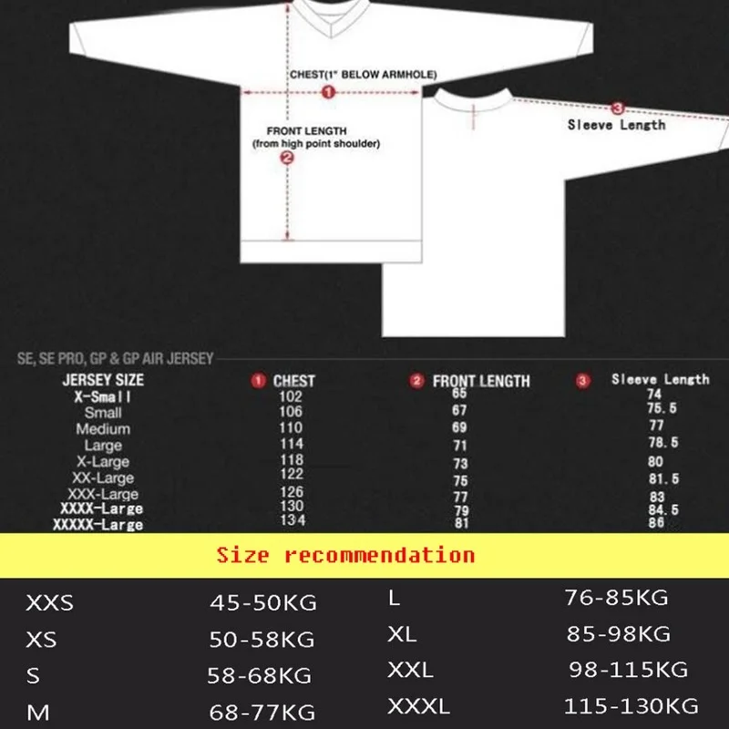 Велосипедная кофта rudax FOX с длинным рукавом для горных лыж мотокросса велосипедов
