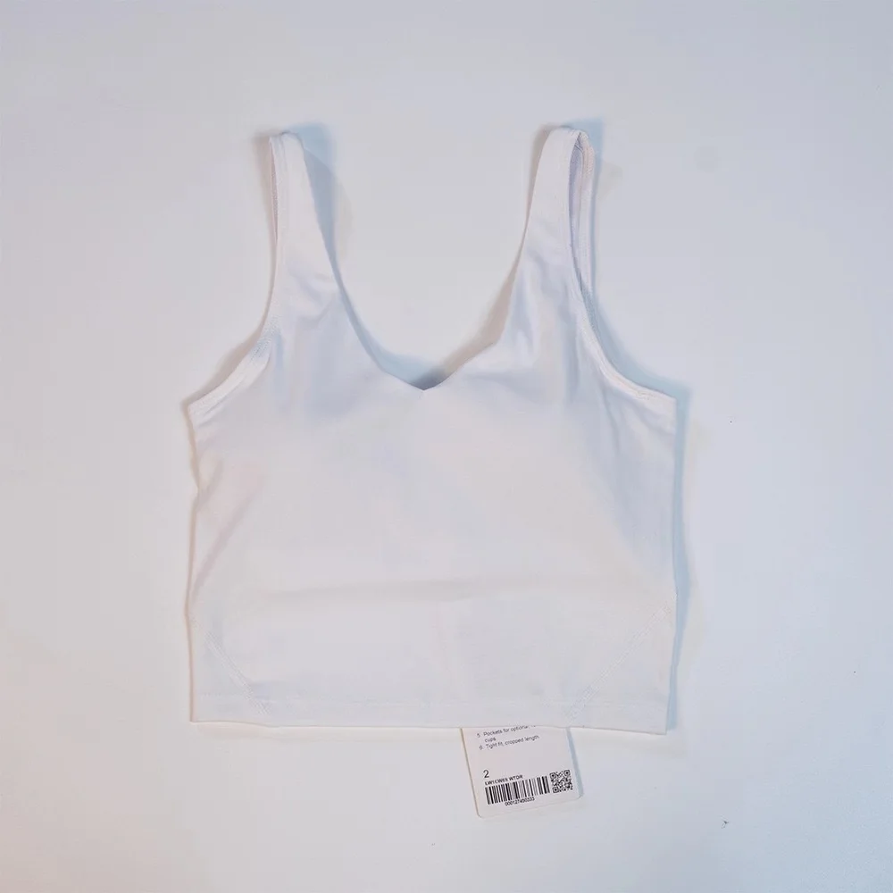 luluwomen U-Back Workout Gym Yoga Bras Women Racerback Tank Sexy Sports AlignCrop Tops Sport Bra