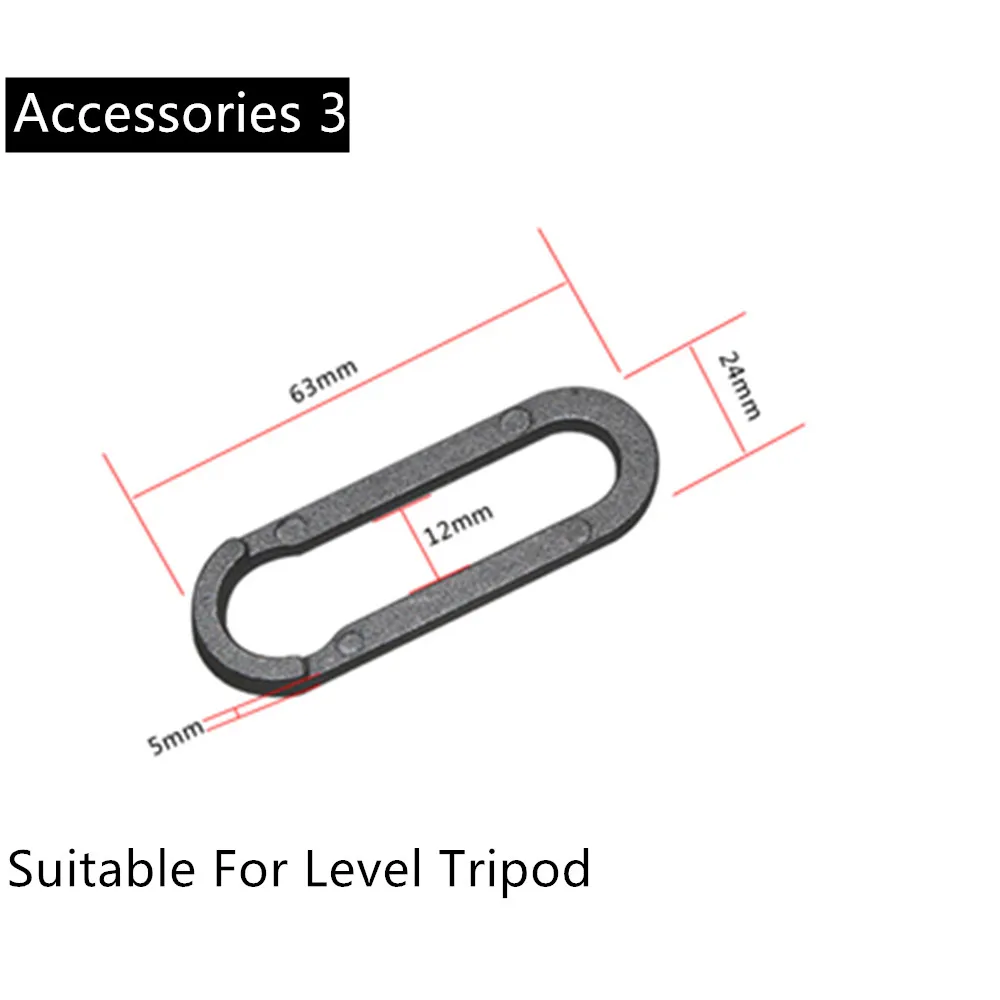 

Геодезические инструменты Общие аксессуары Теодолитовый штатив 63 мм x 24 мм для установки центрального винта