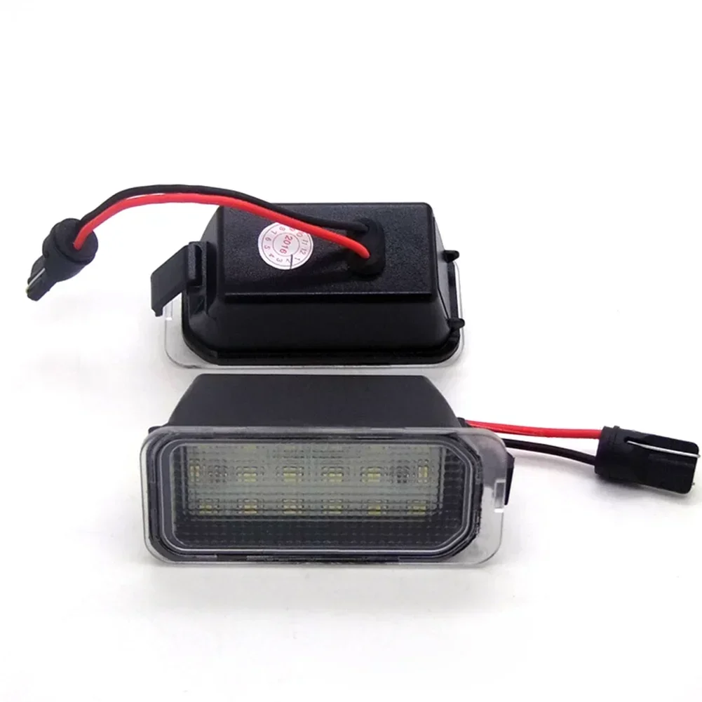 Подсветка номерного знака автомобиля белого цвета 18 SMD для Ford Fiesta Focus Kuga Mondeo Galaxy
