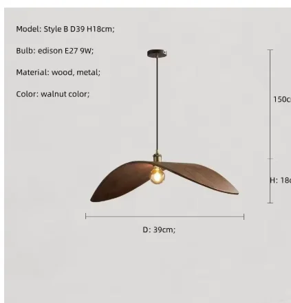 

Деревянная LED люстра VIGOUS