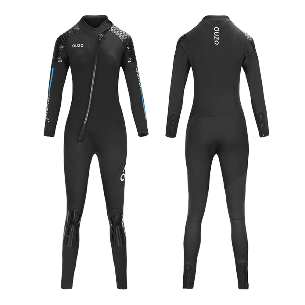 

3MM Women Neoprene Wetsuit One-Piece Men Suits Keep Warm Surf Scuba Diving Suit Fishing Spearfishing Swimwear WetSuit Kitesurfa