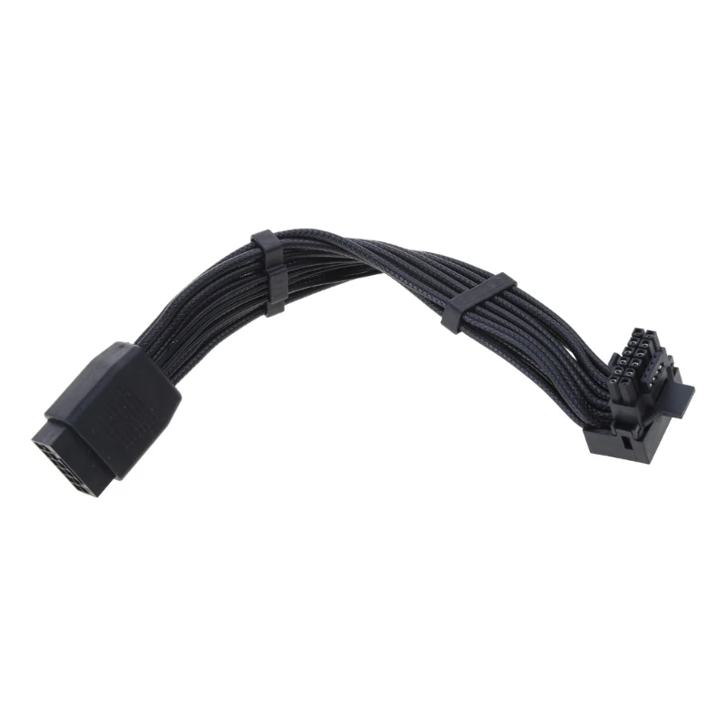 ATX3.0 12VHPWR 600 Вт 16-контактный кабель папа-мама с прямой головкой на колено 16P