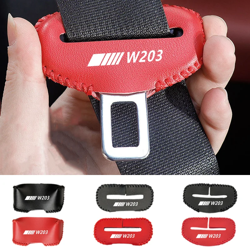 1 шт. чехол из искусственной кожи с пряжкой для автомобильного ремня безопасности