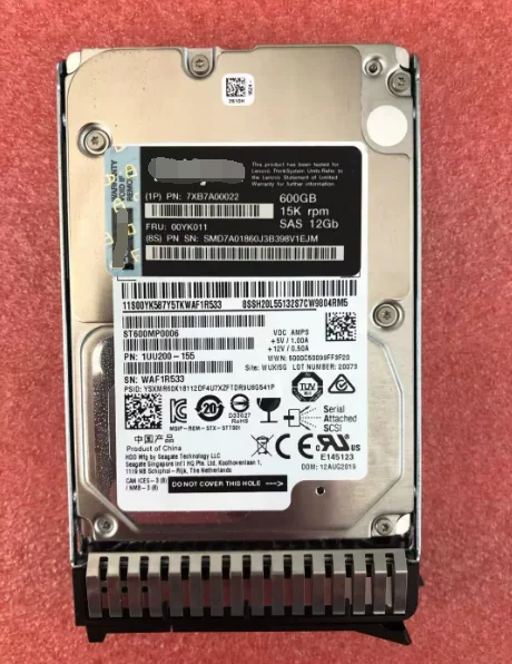 

Жесткий диск для сервера Lenovo 7XB7A00022 00YK011 600G 15K SAS 2,5 12g SR650 SR550