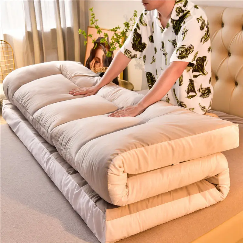 Warm and Breathable Mattress Cushion Household Thickened Super Soft Dormitory Student Mattress Tatami Floor Sleeping Mat