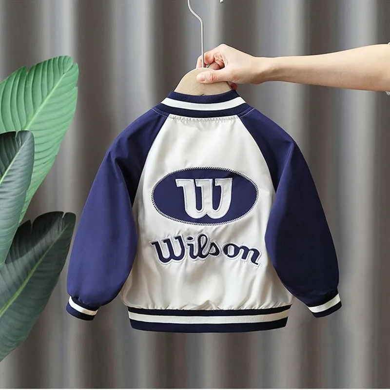 

Boys' Jacket Spring and Autumn Children's Baseball Suit Fashionable 2023 New Fashion Boys' Casual Jacket