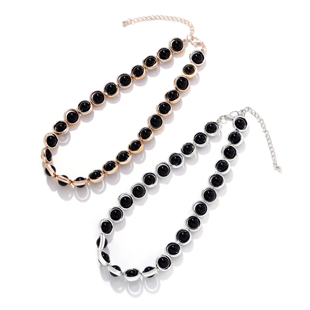 ZAA женские ювелирные изделия из смолы цепочки бисера ожерелья высокого качества