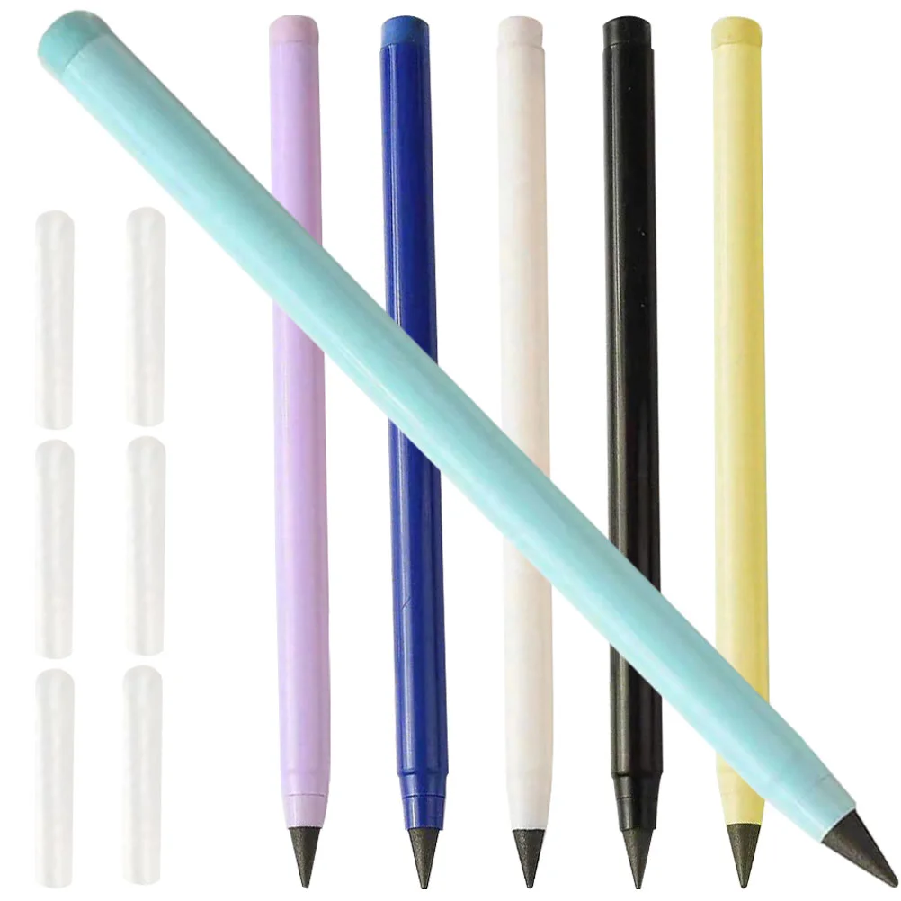 

6 Pcs Eraser Sketch Pencils Kid Non Sharpening Kids Painting Everlasting Gift Student
