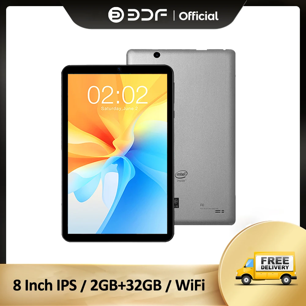 Новый детский планшет 8 дюймов четырехъядерный Android 2 ГБ/32 ГБ Google Play WiFi Bluetooth