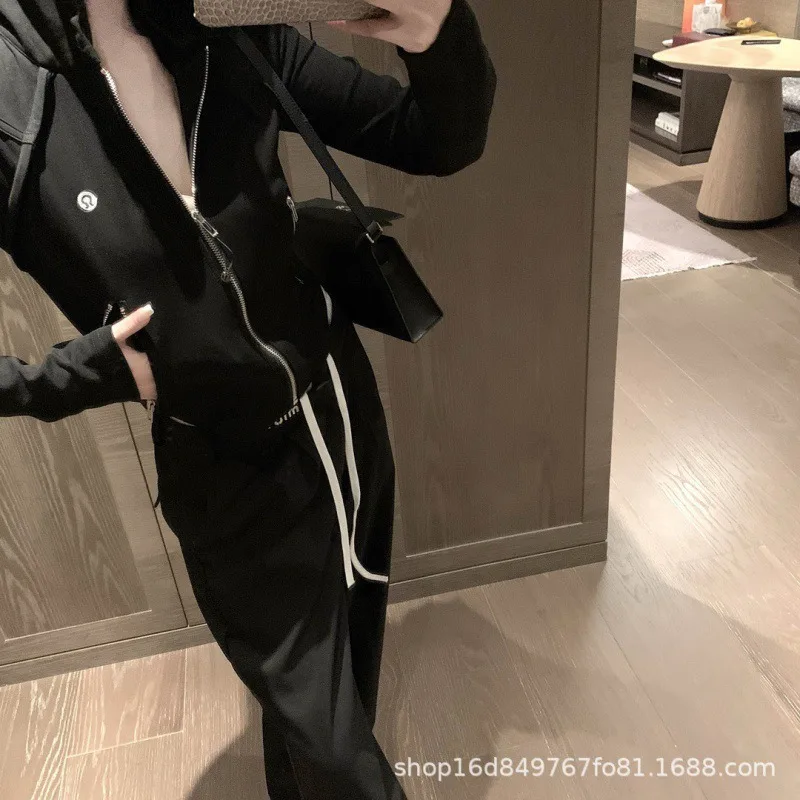 копия 1:1 24 Ранняя осень Новый нишевый дизайн короткая куртка на молнии с