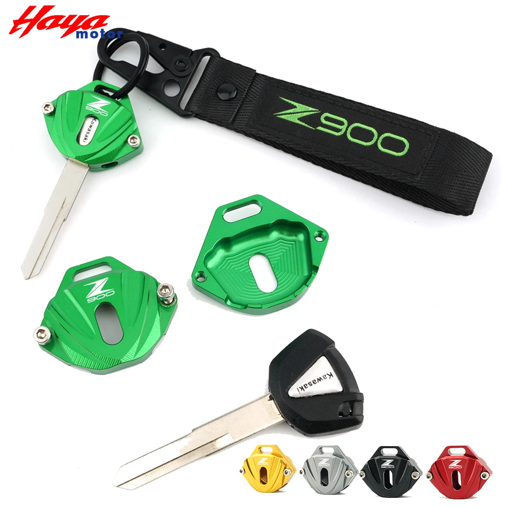 

For Kawasaki Z900 Z900SE Z900ABS Z900RS Z 900 SE RS CNC Motorcycle High Quality Key Cover Case Shell Protection Keyring Keychain