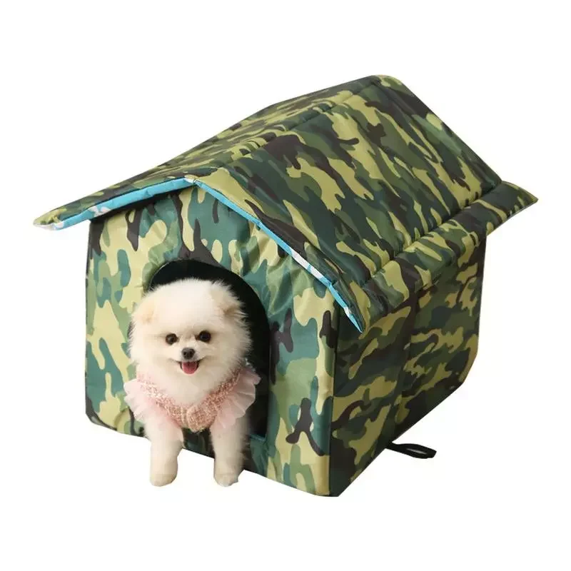 

Winter Warm House Rainproof Dog House House Villa Tent Foldable Waterproof House Waterproof Outdoor House Dog