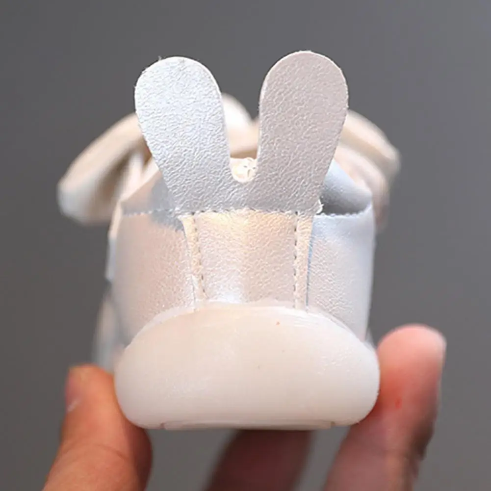 

Toddler Shoes Wear Resistant Practical Shock-proof Little Girl Faux Leather Shoes
