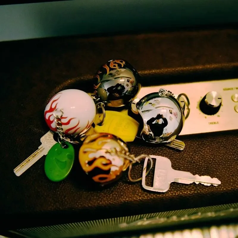 Брелок для ключей на мотоциклетный шлем в стиле рок/хип-хоп