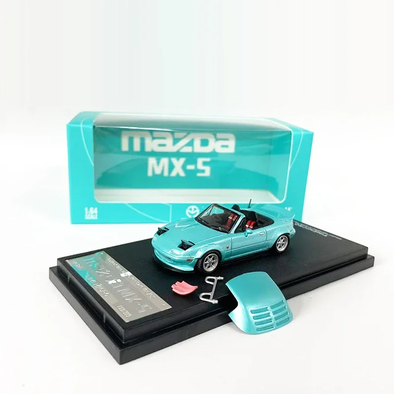 Модель автомобиля Time Micro 1:64 MX-5 литая под давлением коллекция автомобилей из