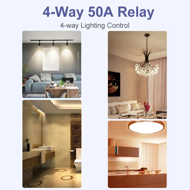 Модуль реле переключения Tuya Smart Zigbee 6/16-канальный модуль дистанционного